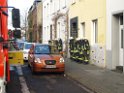 Einsatz Feuerwehr SEK Polizei Koeln Nippes Merheimerstr P059